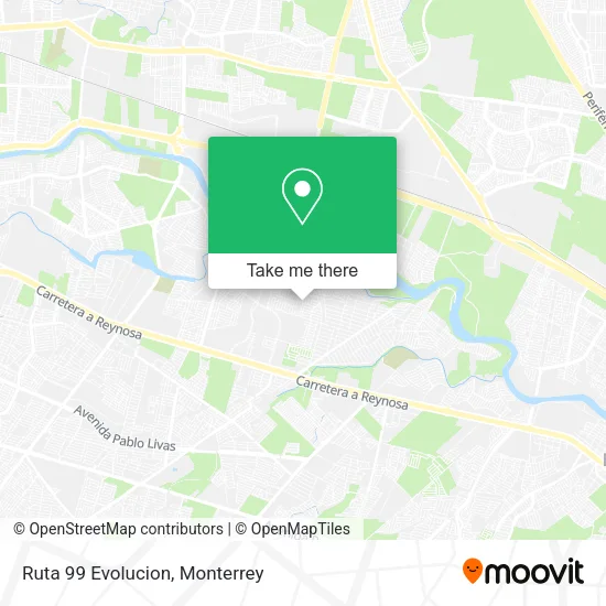Ruta 99 Evolucion map
