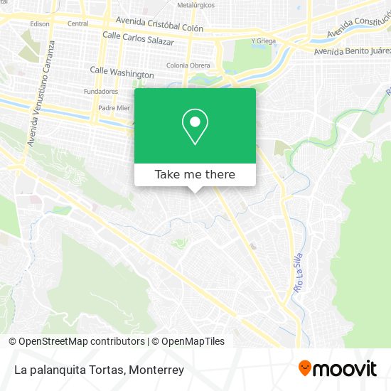 Mapa de La palanquita Tortas