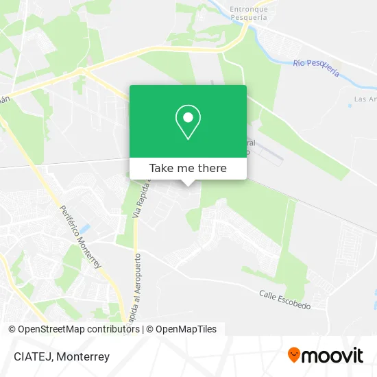 CIATEJ map