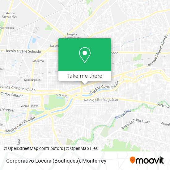 Corporativo Locura (Boutiques) map