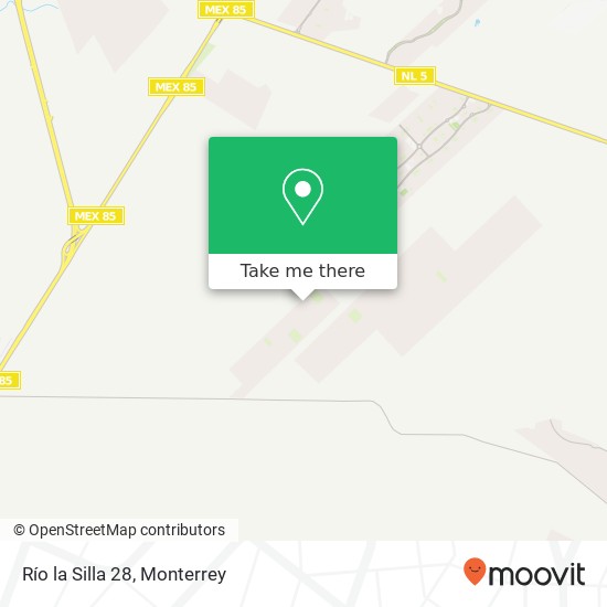 Mapa de Río la Silla 28
