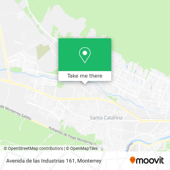 Mapa de Avenida de las Industrias 161