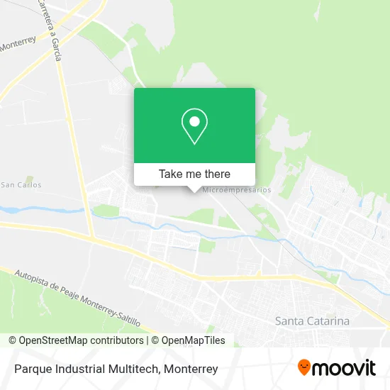 Mapa de Parque Industrial Multitech