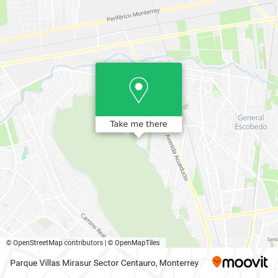 Parque Villas Mirasur Sector Centauro map