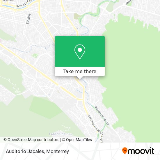 Mapa de Auditorio Jacales
