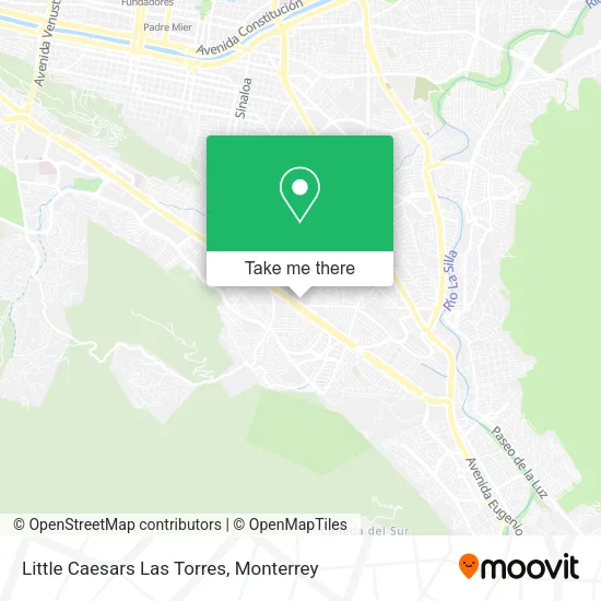 Little Caesars Las Torres map
