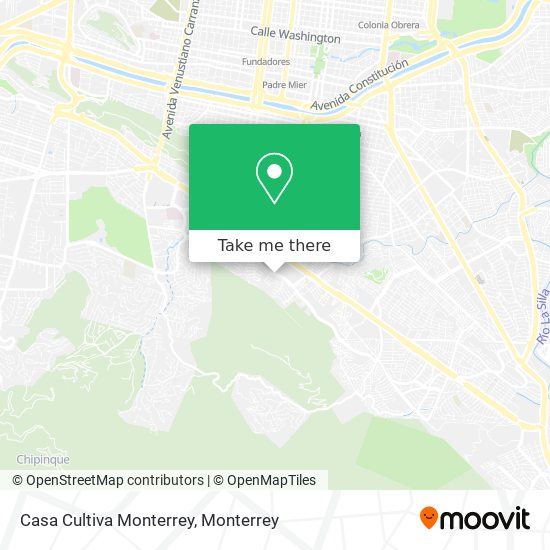 Casa Cultiva Monterrey map