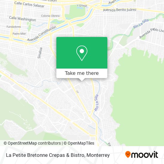 La Petite Bretonne Crepas & Bistro map