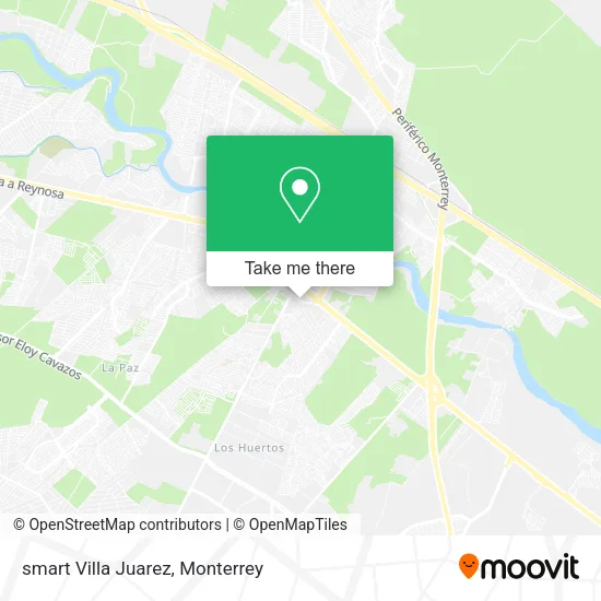 smart Villa Juarez map