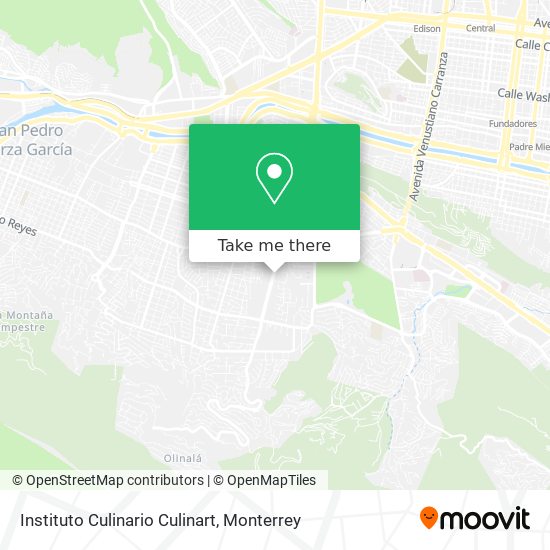 Instituto Culinario Culinart map