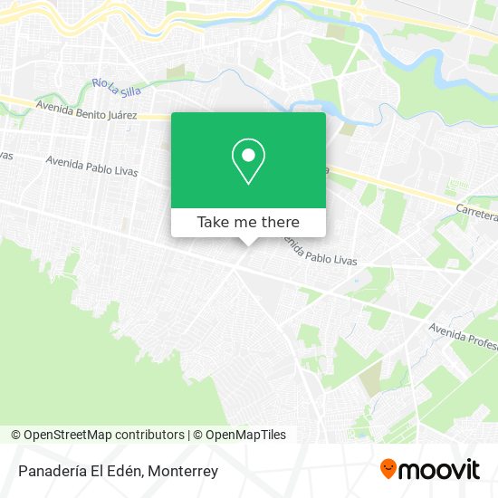Mapa de Panadería El Edén