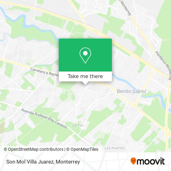 Son Mol Villa Juarez map