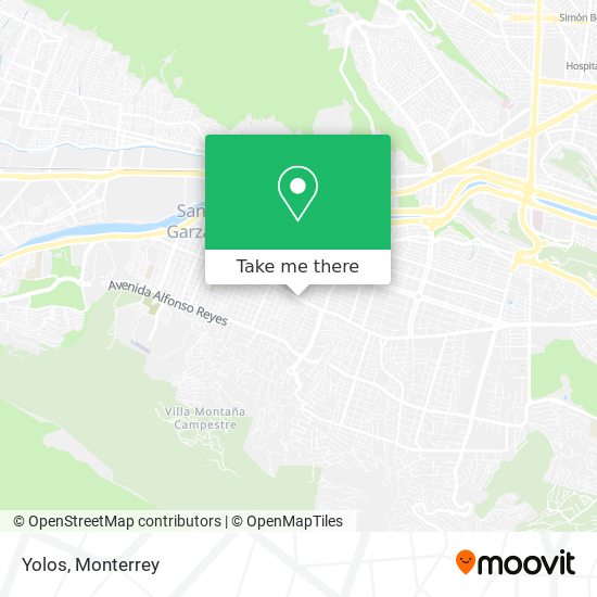 Yolos map