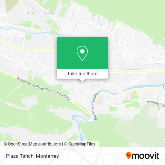 Plaza Tafich map