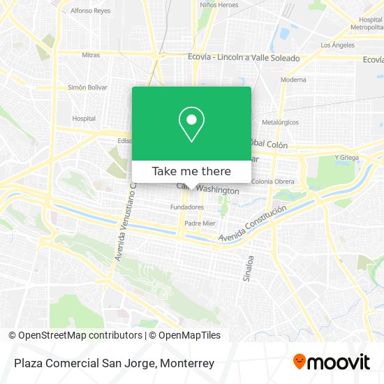 Plaza Comercial San Jorge map