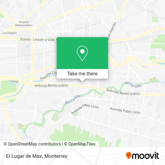 El Lugar de Max map