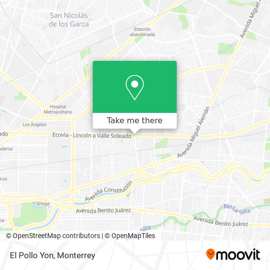 Mapa de El Pollo Yon