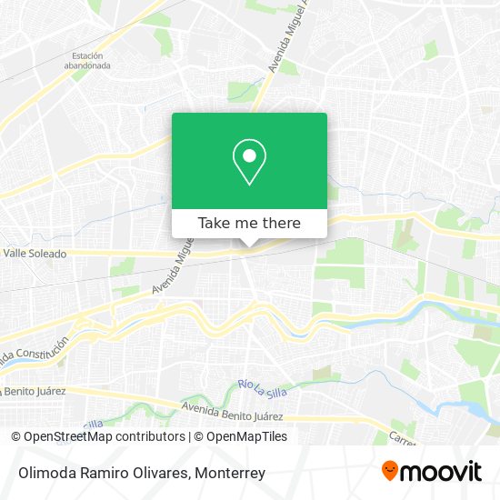 Olimoda Ramiro Olivares map