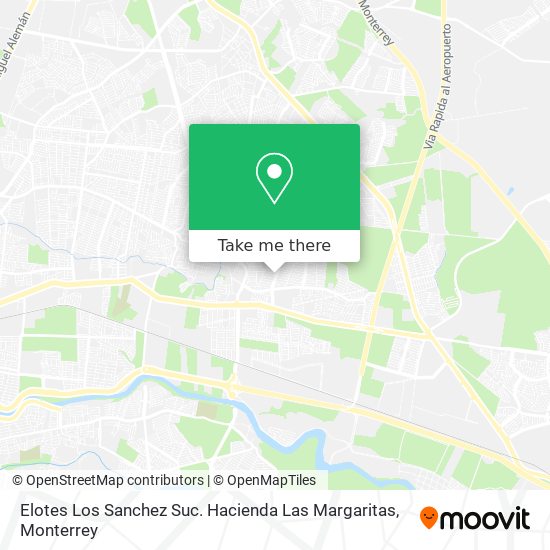 Mapa de Elotes Los Sanchez Suc. Hacienda Las Margaritas