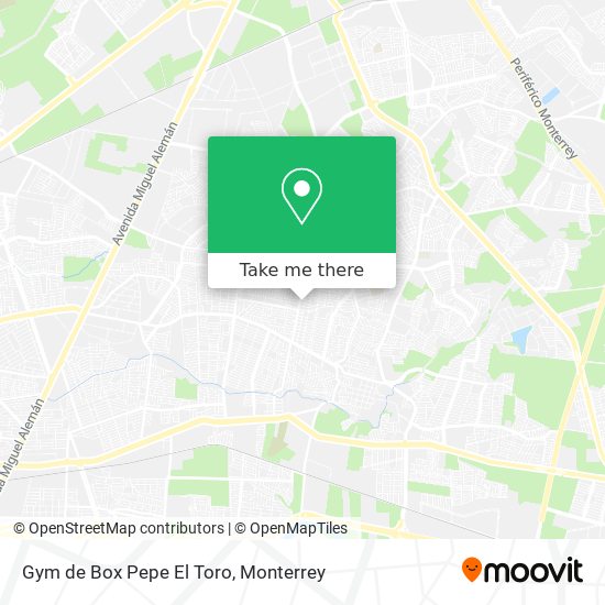 Gym de Box Pepe El Toro map