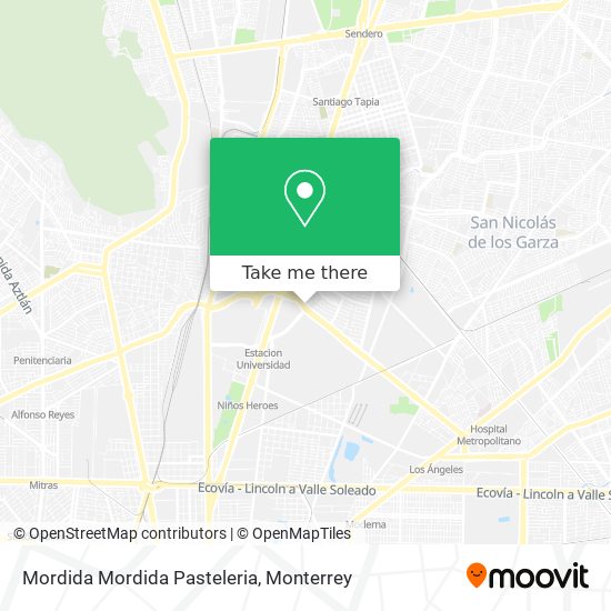 Mordida Mordida Pasteleria map