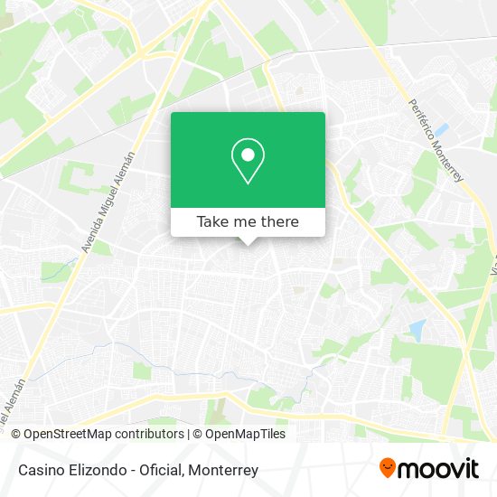 Casino Elizondo - Oficial map
