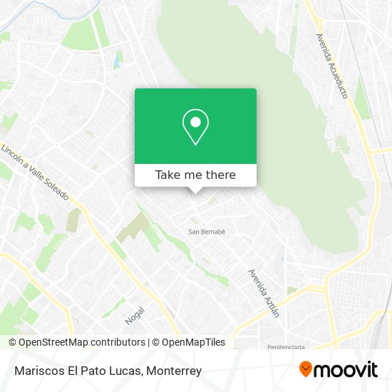 Mariscos El Pato Lucas map