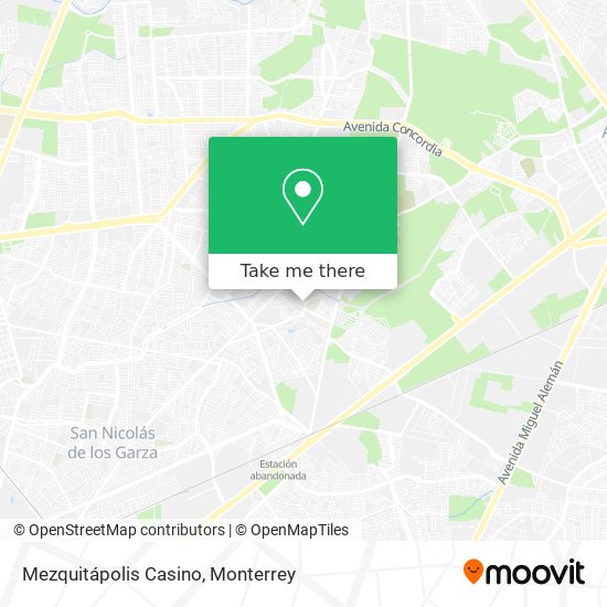 Mapa de Mezquitápolis Casino