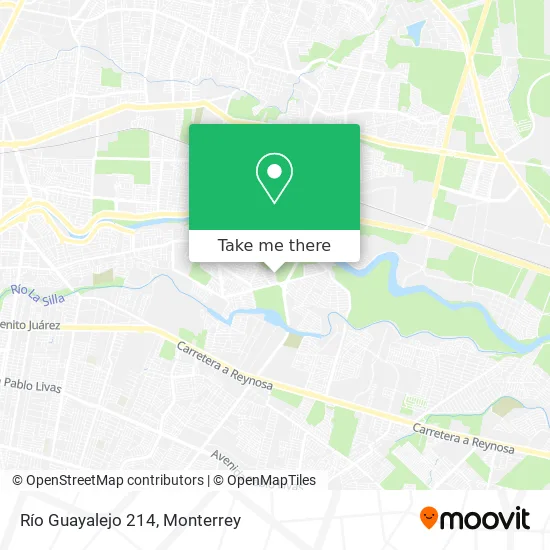 Río Guayalejo 214 map