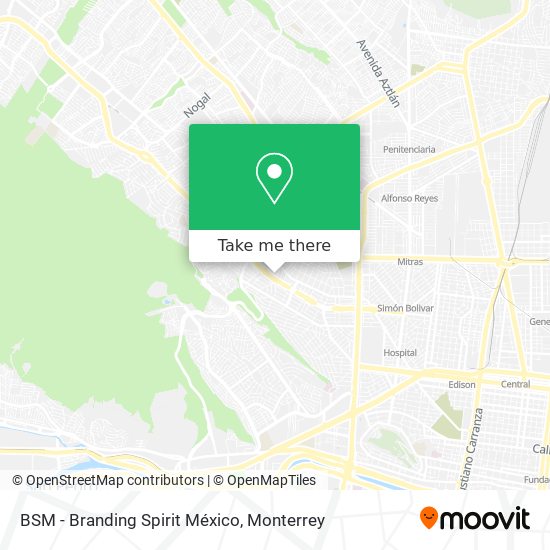 Mapa de BSM - Branding Spirit México