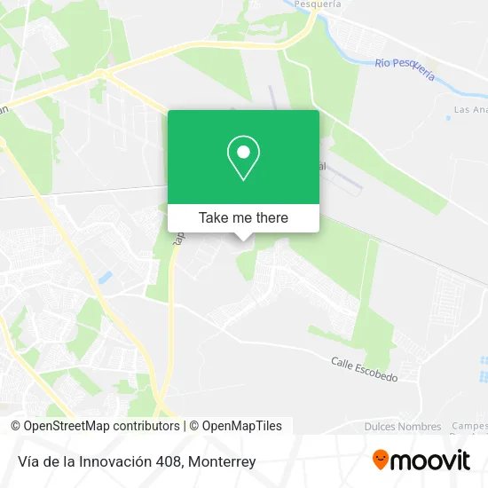 Vía de la Innovación 408 map
