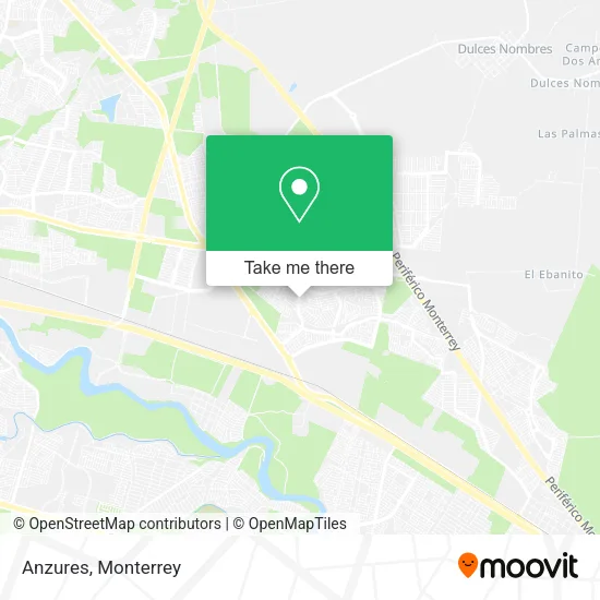 Anzures map