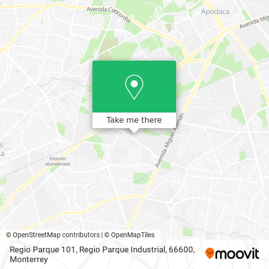 Regio Parque 101, Regio Parque Industrial, 66600 map