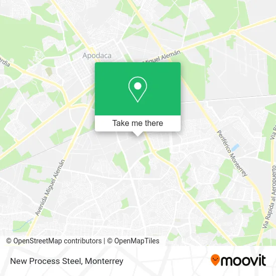 New Process Steel map