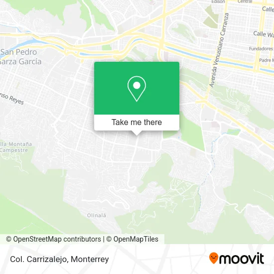Mapa de Col. Carrizalejo