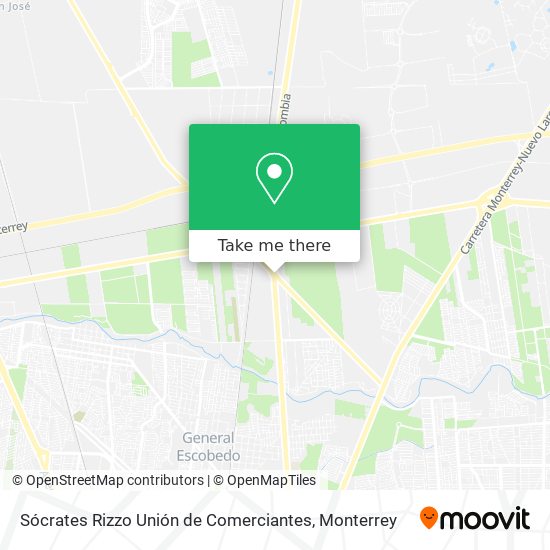 Sócrates Rizzo Unión de Comerciantes map