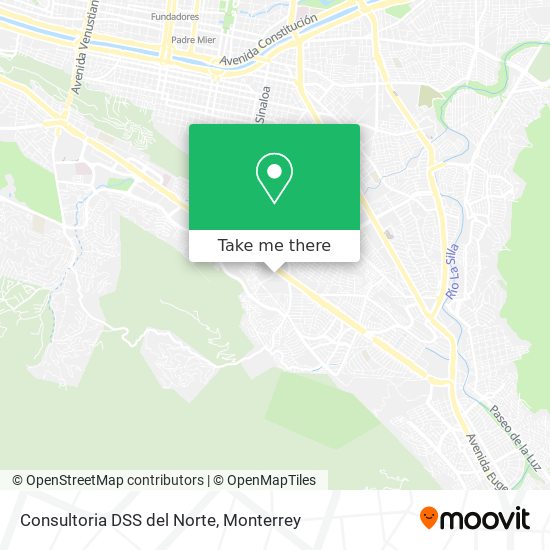 Consultoria DSS del Norte map
