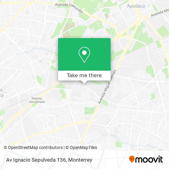 Mapa de Av Ignacio Sepulveda 136