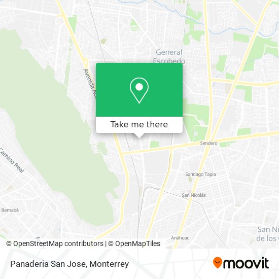 Panaderia San Jose map