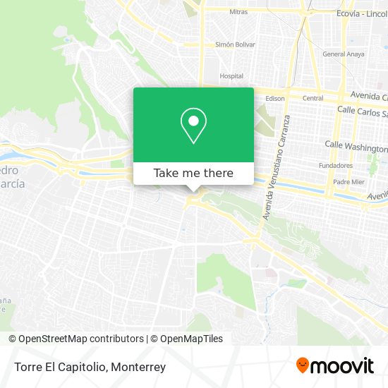 Mapa de Torre El Capitolio