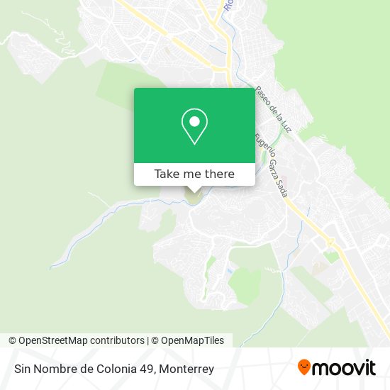 Sin Nombre de Colonia 49 map