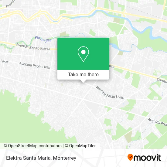 Elektra Santa Maria map