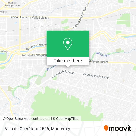Villa de Querétaro 2506 map