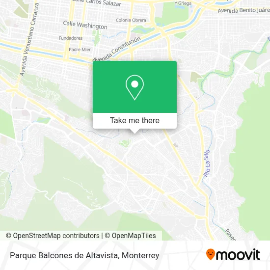 Parque Balcones de Altavista map
