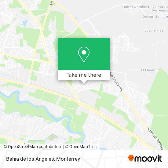 Mapa de Bahia de los Angeles