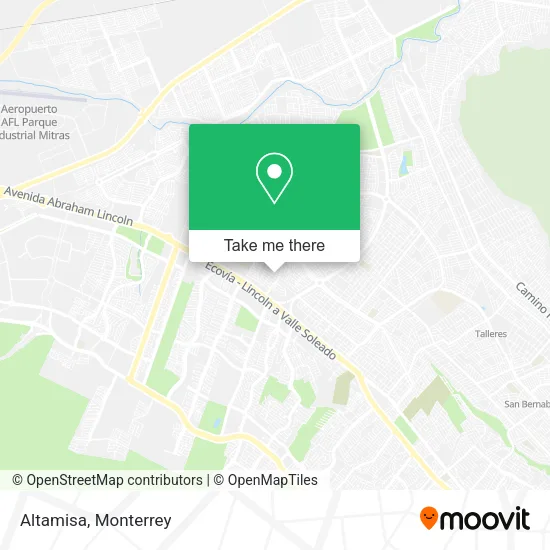 Altamisa map