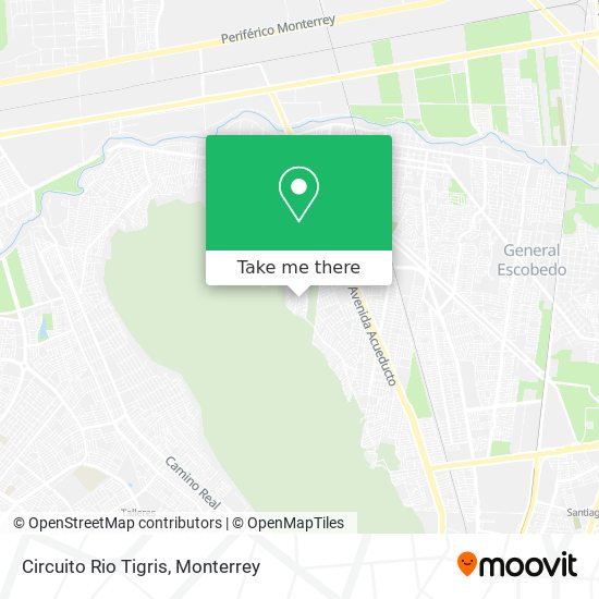 Mapa de Circuito Rio Tigris
