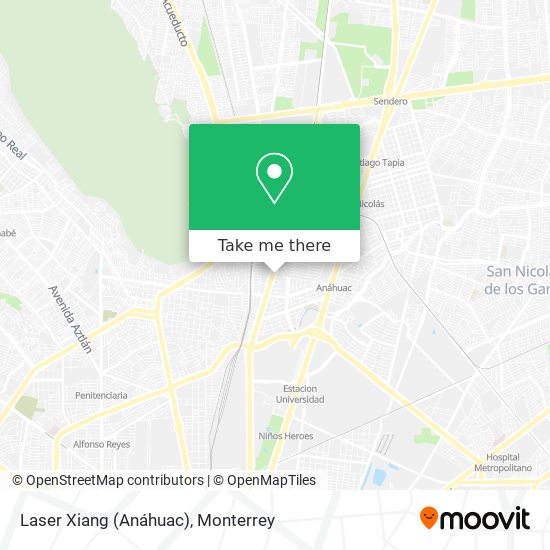 Laser Xiang (Anáhuac) map