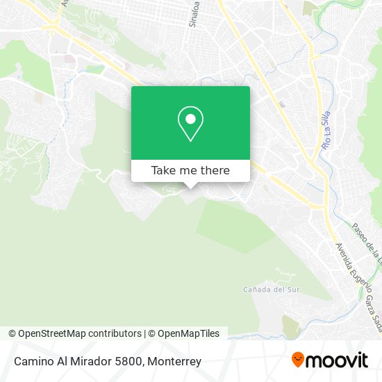 Mapa de Camino Al Mirador 5800