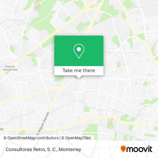 Mapa de Consultores Retro, S. C.
